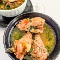 Spicy, hot, flavourful and tender chicken pepper soup, comfort food at its best.