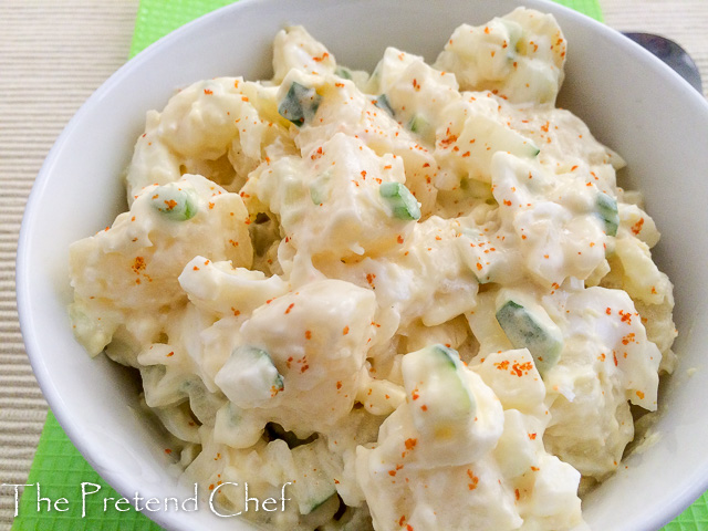 Easy potato salad - The Pretend Chef