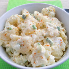 Creamy and Fluffy easy potato salad