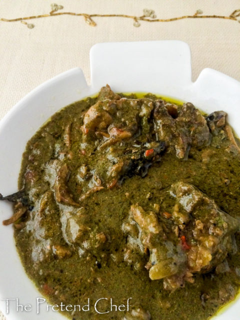 Miyan Kuka, Luru Soup, Baobab Leaf Soup - The Pretend Chef