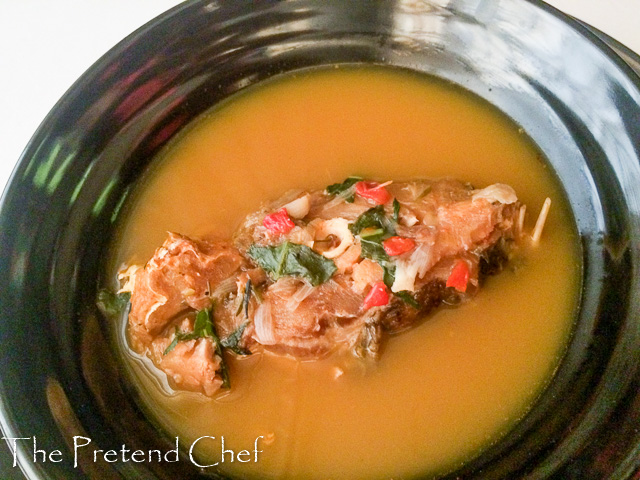 Rich, savoury and tasty stockfish peppersoup