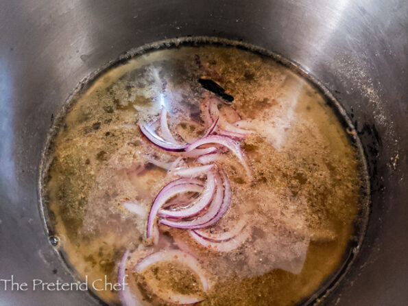 Awara, Tofu boiling in a pot